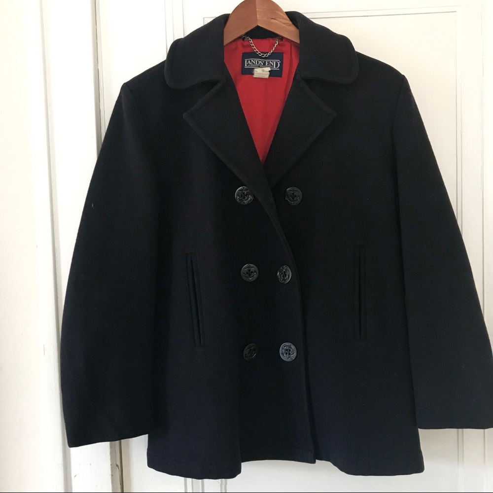 Lands End Women’s Peacoat